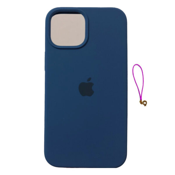 کاور قاب گارد کد silicON-aPPlE-13mini مناسب برای گوشی موبایل اپل iPhone 13 mini به همراه آویز